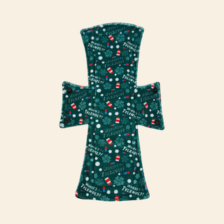 Holiday Headache Minky Single Night/Postpartum Pad - Tree Hugger Cloth Pads