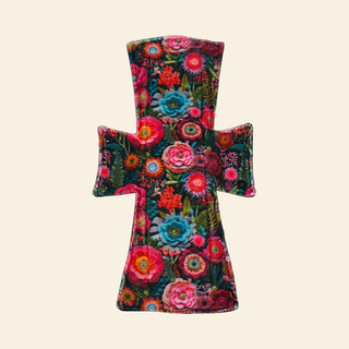 Felted Flowers Minky Single Night/Postpartum Pad