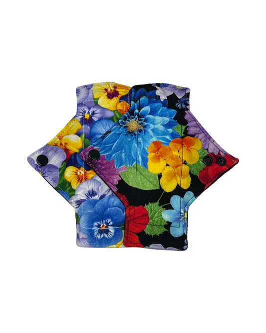 Bright Flowers Limited Edition Cotton Single Pantyliner