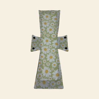 Spring Daisies Cotton Single Super Night/Postpartum Pad 16.5"