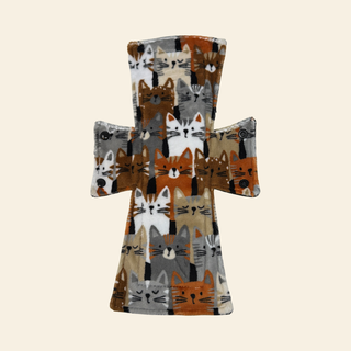 Stacked Cats Minky Night/Postpartum Pad