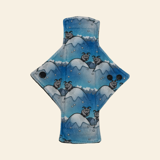 Mountain Buddies Minky Single Heavy Flow Day Pad - Tree Hugger Cloth Pads