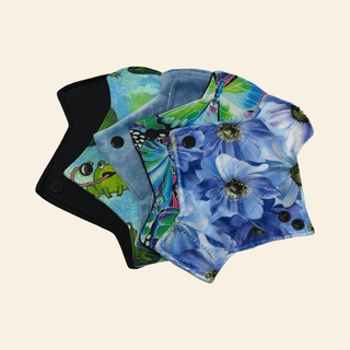 5 Fabric Sampler -Surprise Print Pantyliner Set