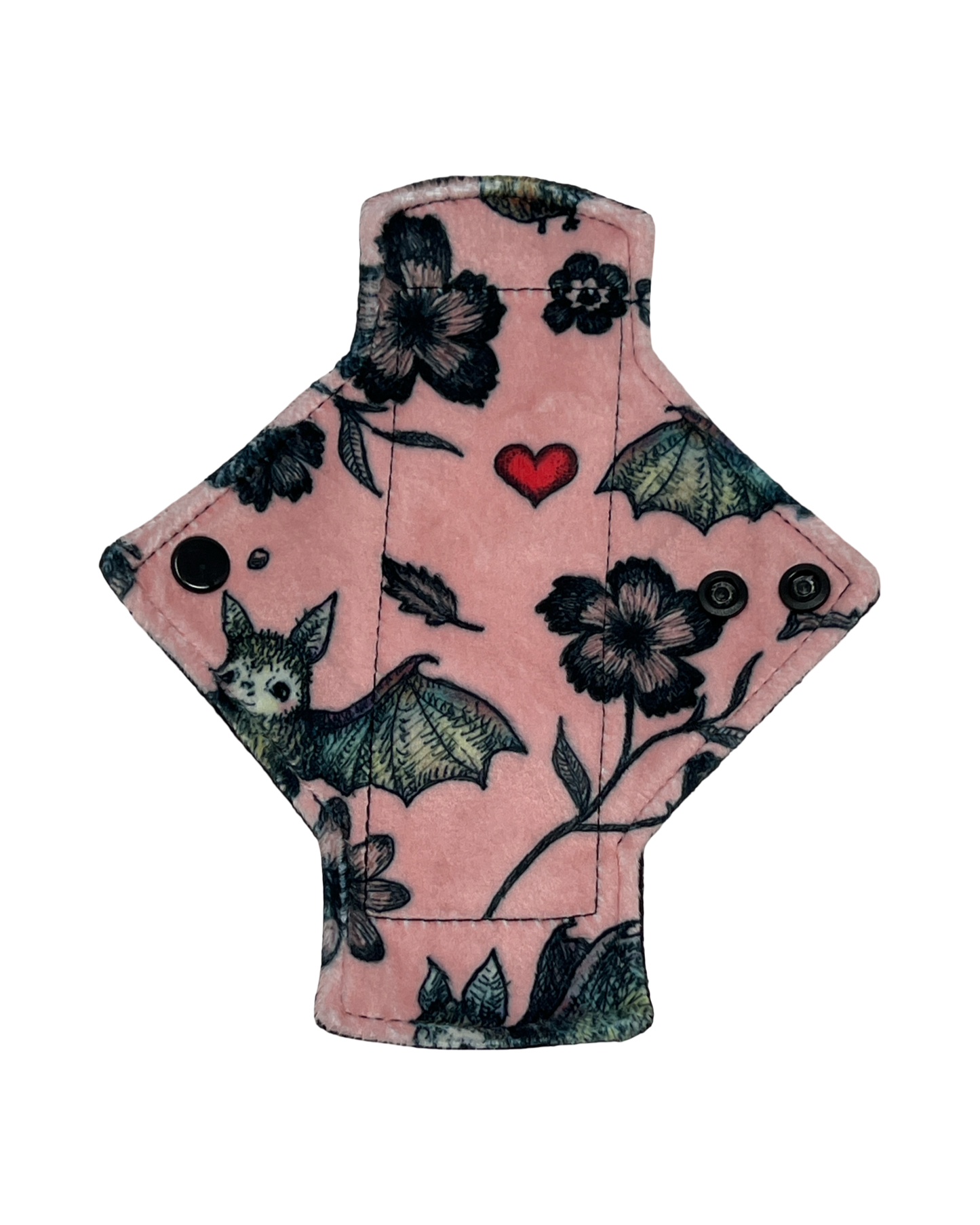 Pink Bats Limited Edition Minky Single Pantyliner