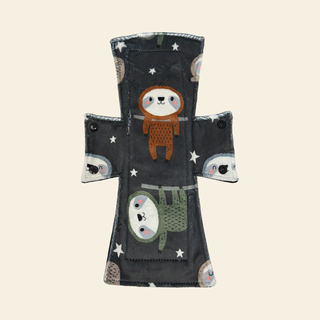 Sloth Minky Night/Postpartum Pad