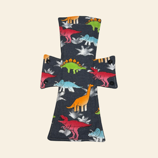 Flannel Dinosaurs Cotton Single Night/Postpartum Pad