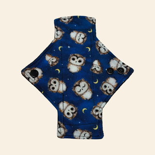 Goodnight Owl Cotton Single Pantyliner