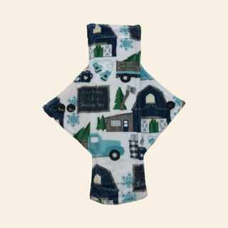 Blue Tree Farm Minky Single Heavy Flow Day Pad - Tree Hugger Cloth Pads