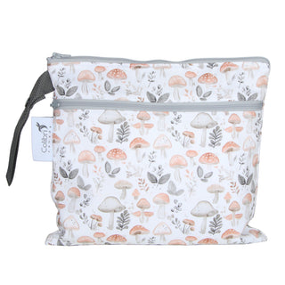 Colibri Wild Mushrooms Dual Pocket Square Wet Bag