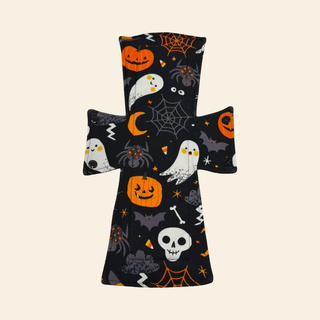 Black Halloween Jersey Single Night/Postpartum Pad