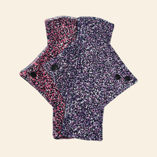 Period Camo Minky Heavy Flow Day Pad Set