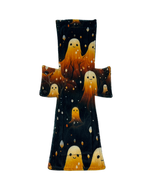 Candle Ghosts Limited Edition Minky Single Super Night/Postpartum Pad 16.5"