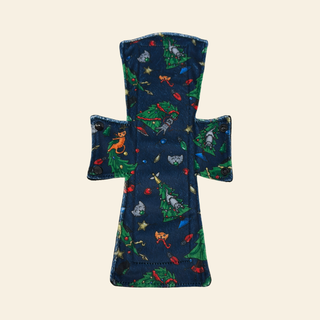Naughty Cats Minky Single Night/Postpartum Pad - Tree Hugger Cloth Pads