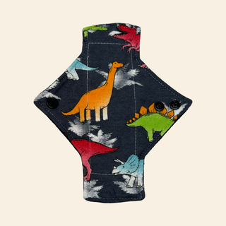 Flannel Dinosaurs Cotton Single Pantyliner