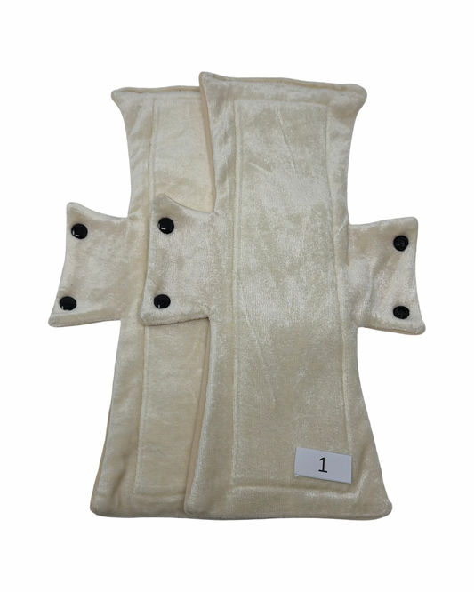 #9001 - Imperfect Bamboo Night/Postpartum Pad Set (2)