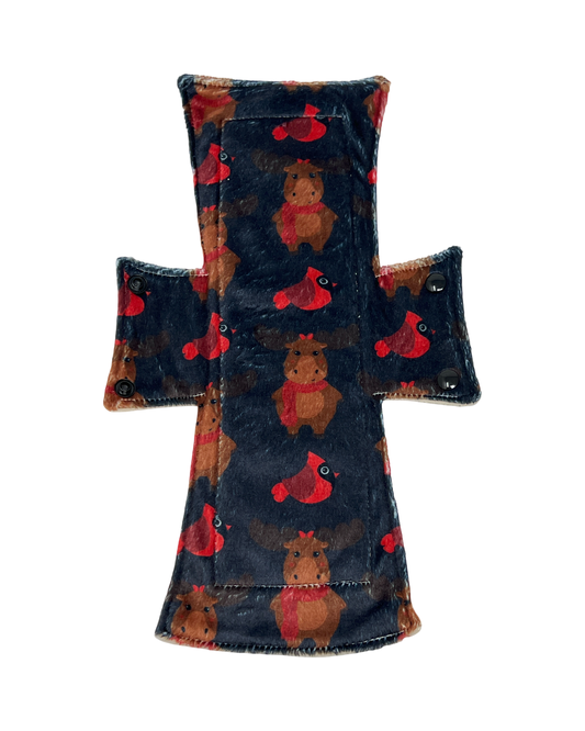 Moose & Cardinal Minky Single Night/Postpartum Pad