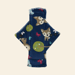 Oh Deer Minky Heavy Flow Day Pad - Tree Hugger Cloth Pads
