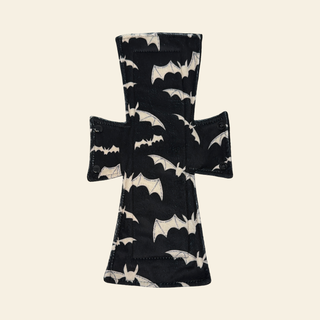 White Bats Minky Single Night/Postpartum Pad