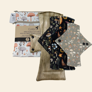 Mushroom Fabric Sampler Size Sampler