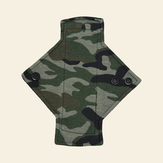 Camo Single Jersey Pantyliner