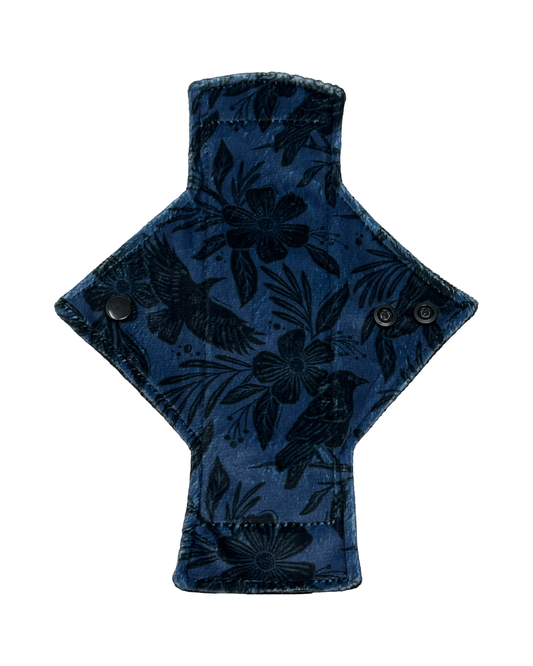 Raven Floral Limited Edition Minky Single Heavy Flow Day Pad