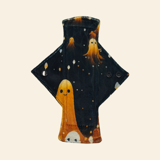 Candle Ghosts Minky Single Heavy Flow Day Pad