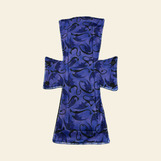 Purple Dragons Minky Single Night/Postpartum Pad