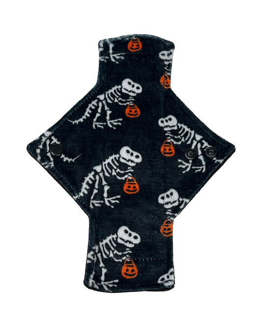 Dino Trick or Treat Limited Edition Minky Single Heavy Flow Day Pad