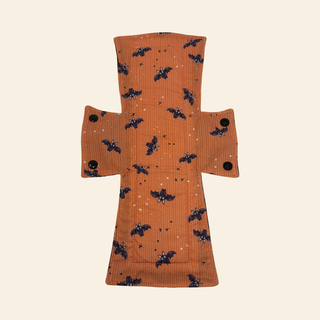Orange Bats Cotton Single Night/Postpartum Pad