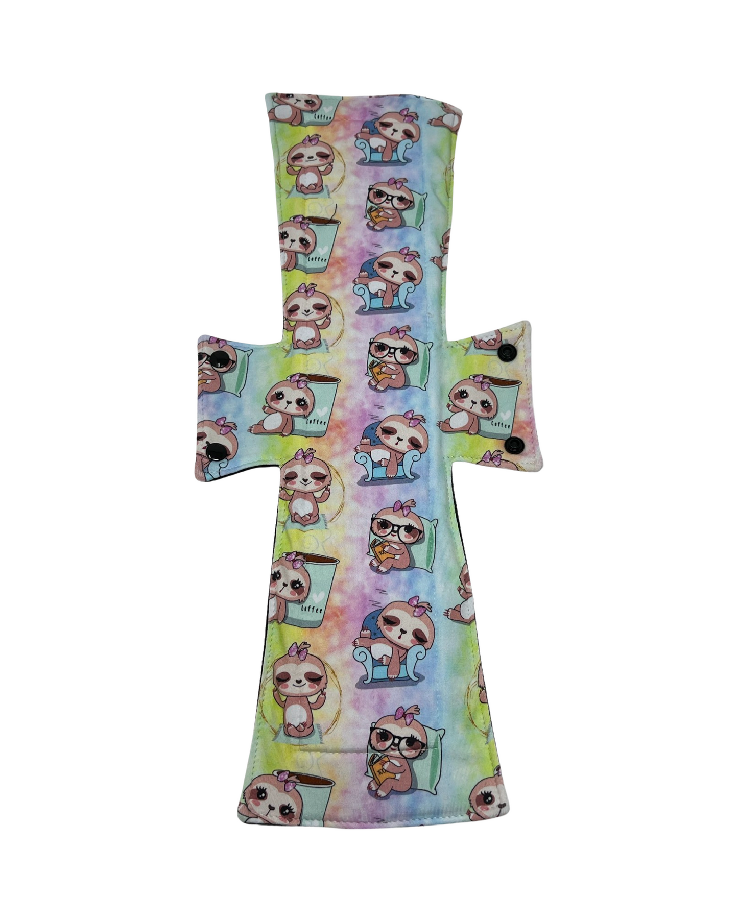 Sunday Sloths Jersey Single Super Night/Postpartum Pad 16.5"