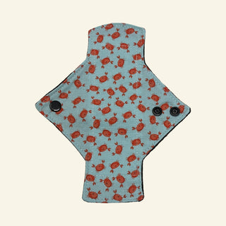 Little Crabs Cotton Single Pantyliner