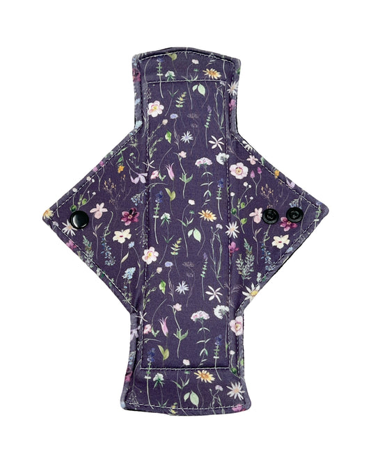 Plum Wildflowers Jersey Limited Edition Single Light Flow Day Pad