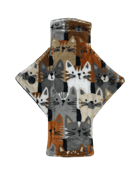 Stacked Cats Minky Light Flow Day Pad