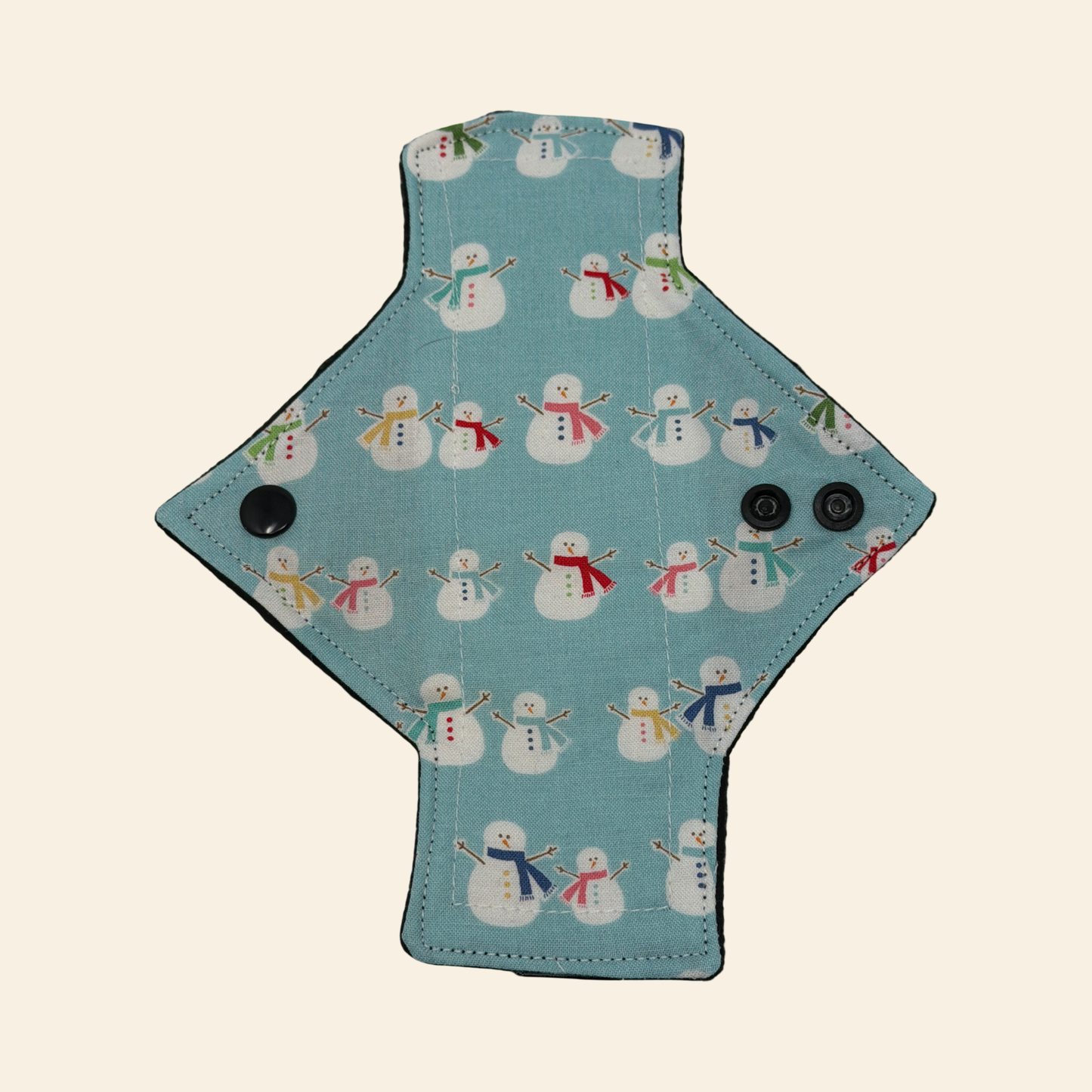 Little Snowmen Cotton Single Pantyliner