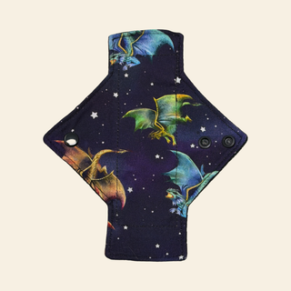 Fantasy Dragons Cotton Single Pantyliner