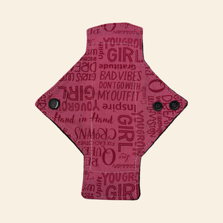 Girl Power Cotton Single Pantyliner