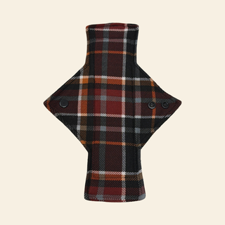 Flannel Bats Limited Edition Cotton Single Light Flow Day Pad - Tree Hugger Cloth Pads