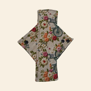 Exclusive Angry Uterus Minky Single Light Flow Day Pad - Tree Hugger Cloth Pads