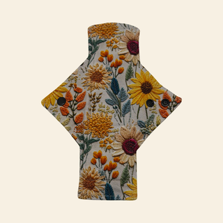 Exclusive Fluffy Pillows Minky Single Light Flow Day Pad - Tree Hugger Cloth Pads