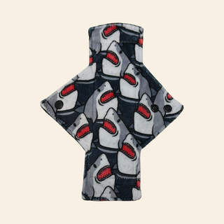Great White Minky Light Flow Day Pad - Tree Hugger Cloth Pads