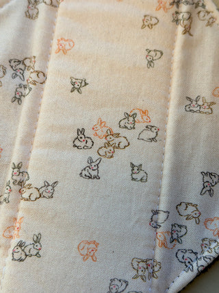 Bunnies Cotton Single Light Flow Day Pad - Tree Hugger Cloth Pads