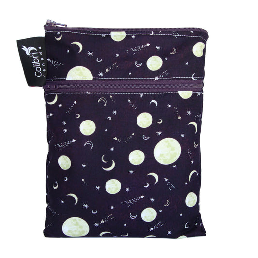 Colibri Moon Dual Pocket Purse Sized Wet Bag
