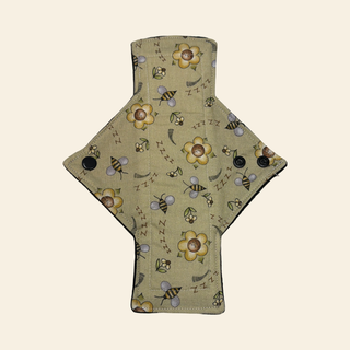 Buzz Cotton Single Light Flow Day Pad - Tree Hugger Cloth Pads