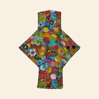 Buttons & Baubles Cotton Single Light Flow Day Pad - Tree Hugger Cloth Pads