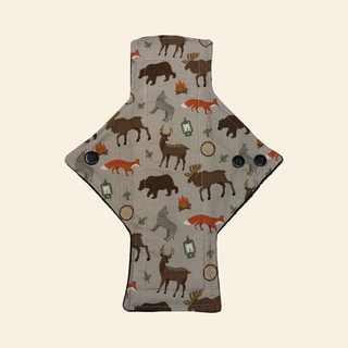 On the Trail Cotton Single Light Flow Day Pad - Tree Hugger Cloth Pads