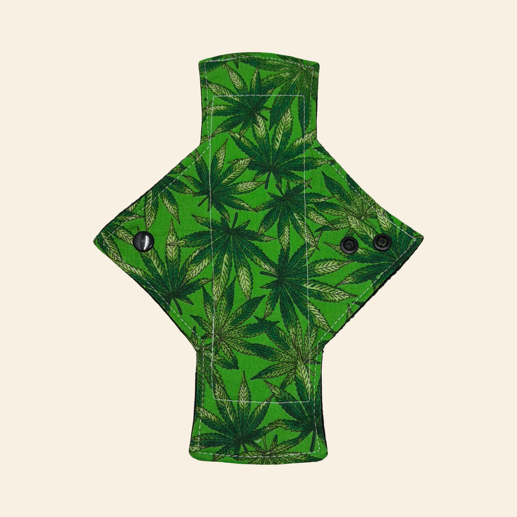 Weed Cotton Single Heavy Flow Day Pad – Tree Hugger Cloth Pads