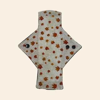 Fall Maple Leaves Cotton Single Light Flow Day Pad