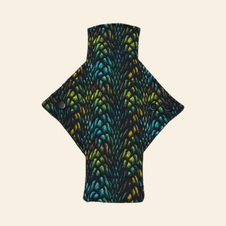 Dragon Scales Cotton Single Light Flow Day Pad