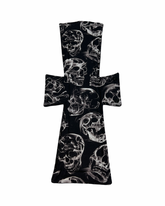 Smoke Skulls Cotton Single Super Night/Postpartum Pad 16.5"