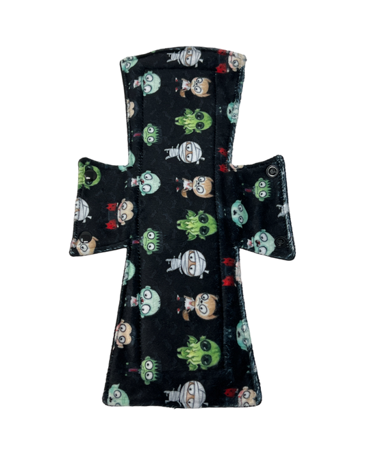 Monster Mash Minky Single Night/Postpartum Pad